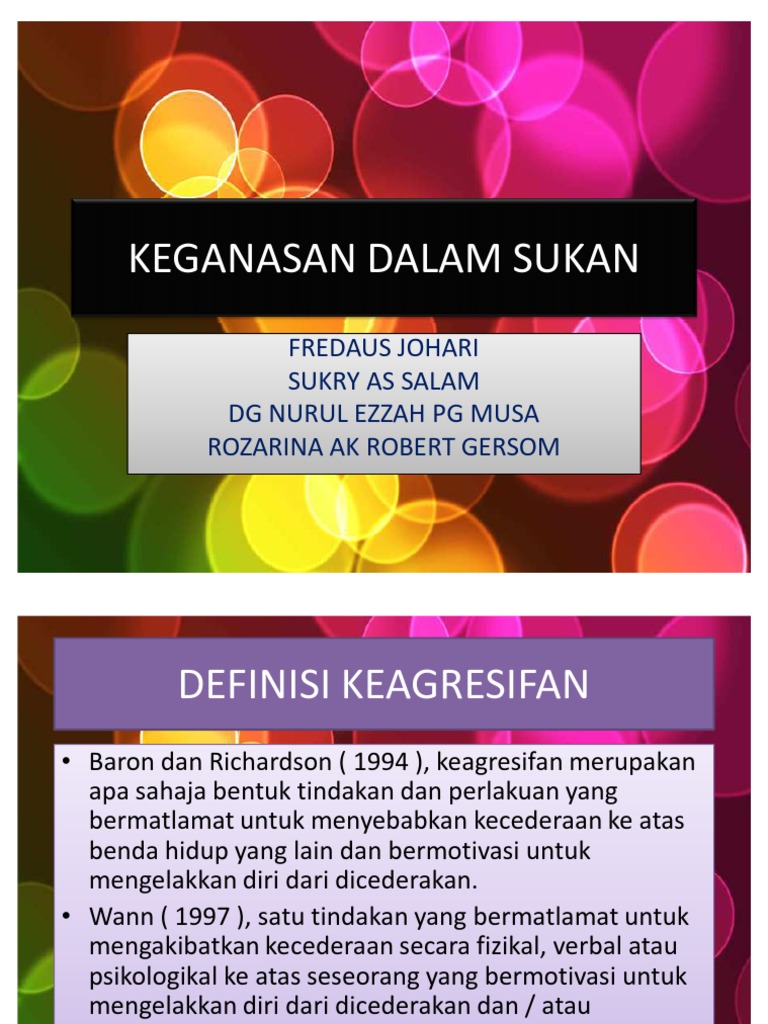 keganasan dalam sukan